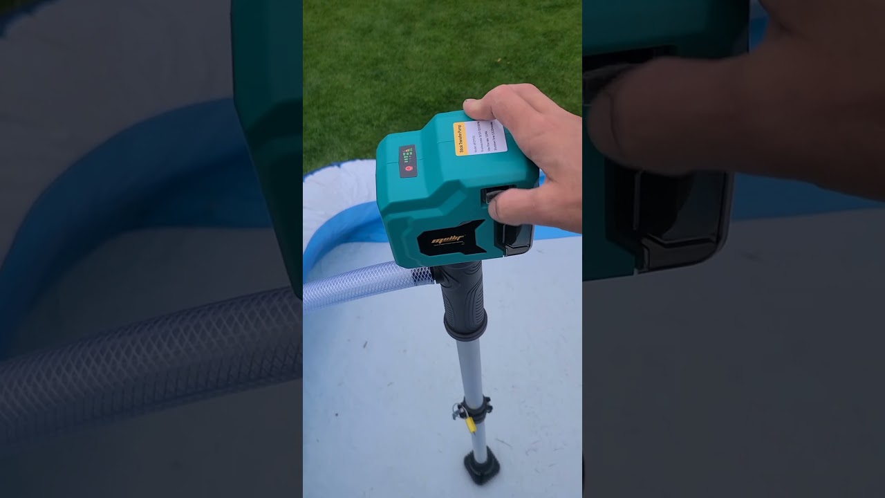 Powerful cordless water transfer pump from @Mellif-tools. #tools #pump #waterpump #mellif