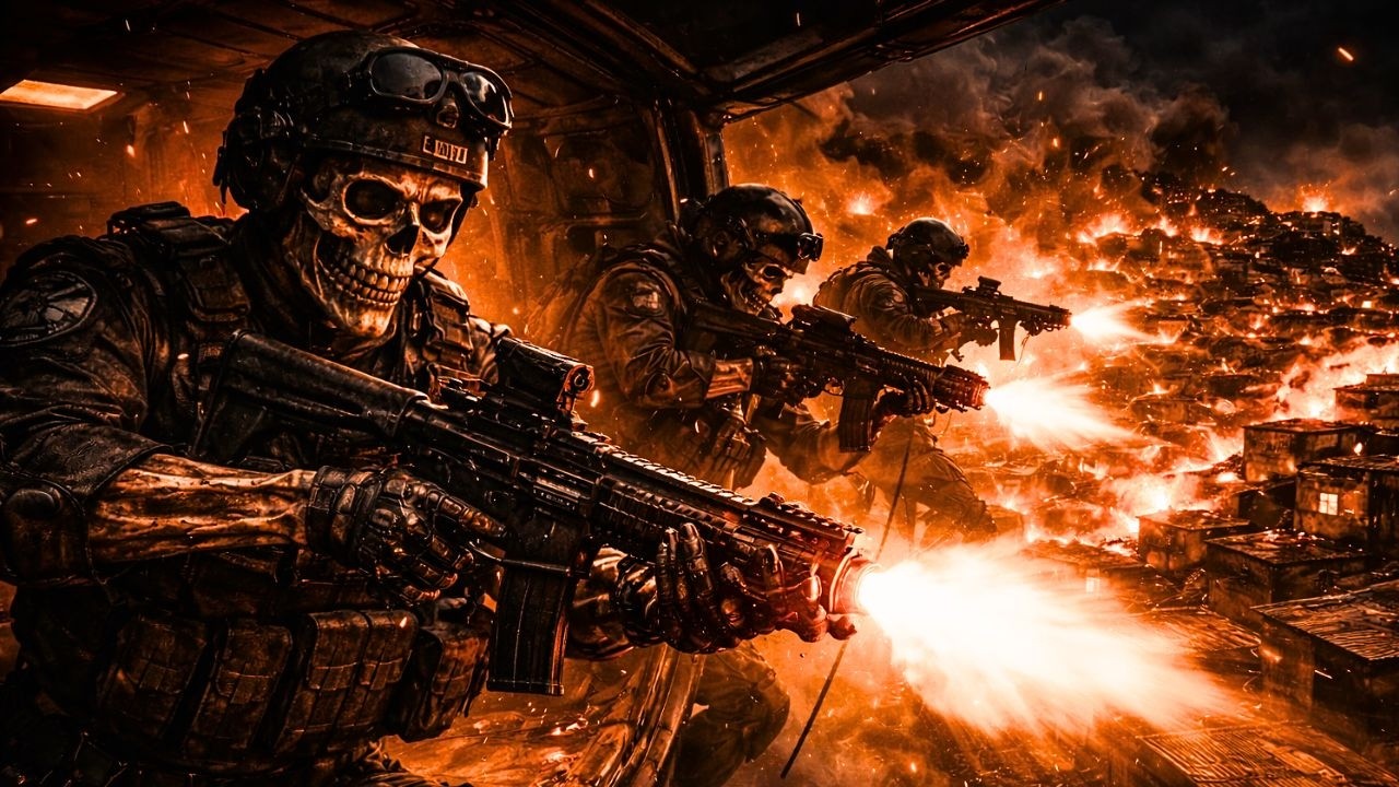 Dark Skeleton Gang in the brazilian Favela | Official Cinematic Music Video )