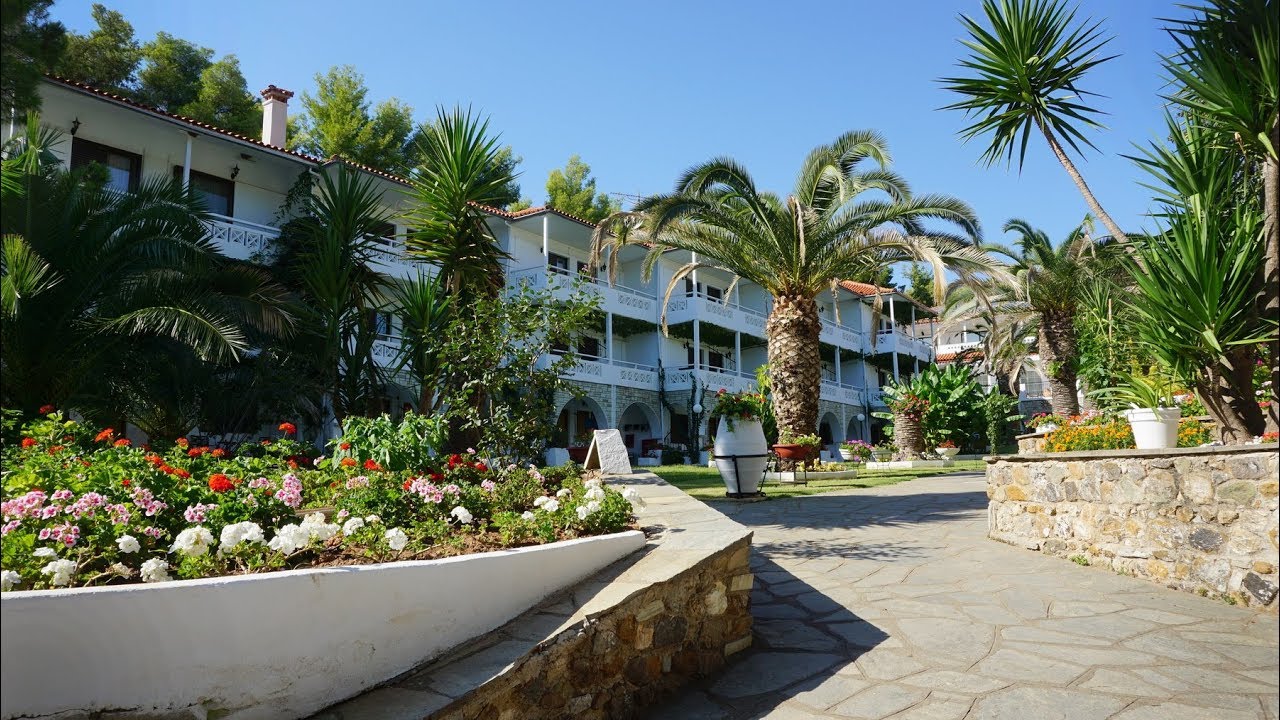 отель PORFI BEACH HOTEL, Ситония, Халкидики, Греция. Документально.