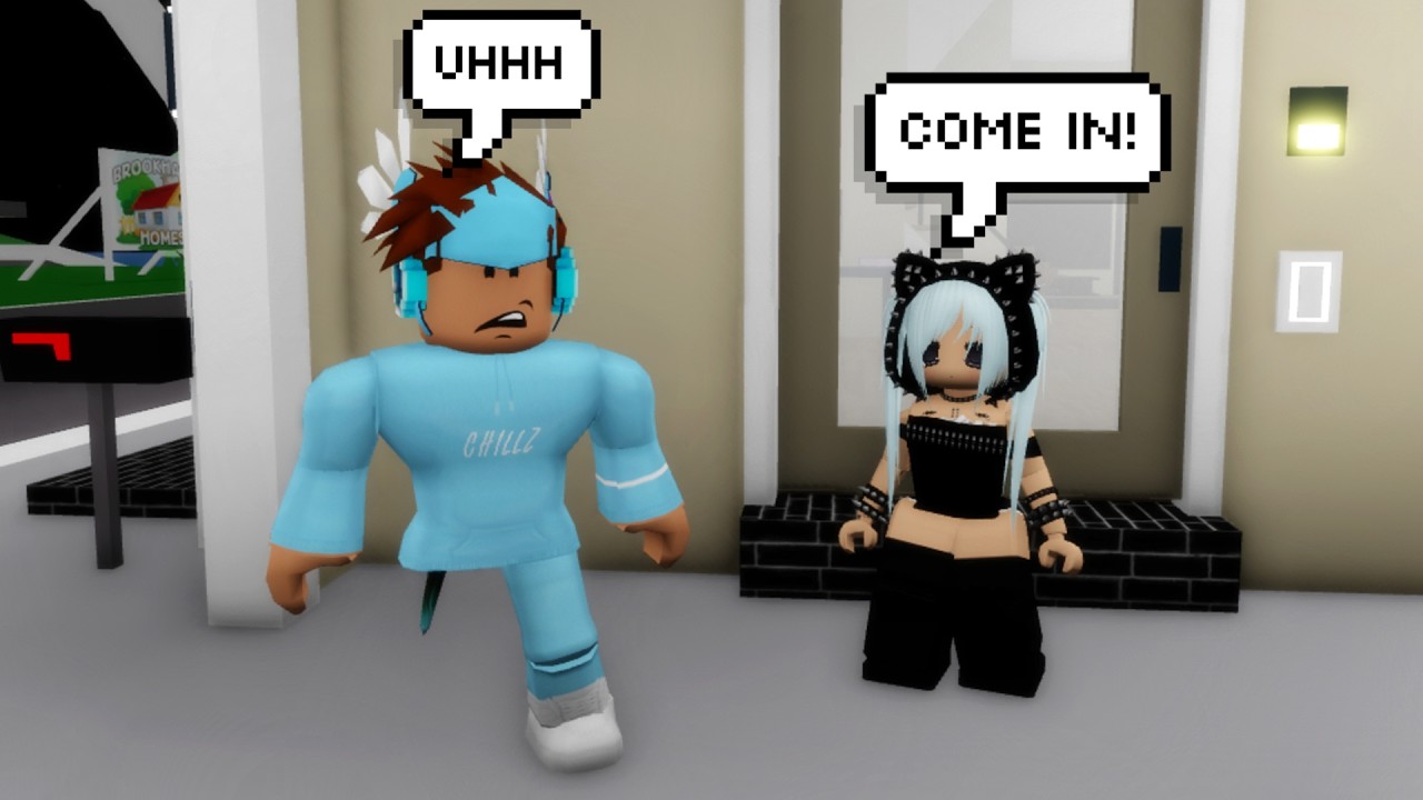 I Got INVITED To A E-GIRL’S HOUSE And It Got WEIRD… (Brookhaven)