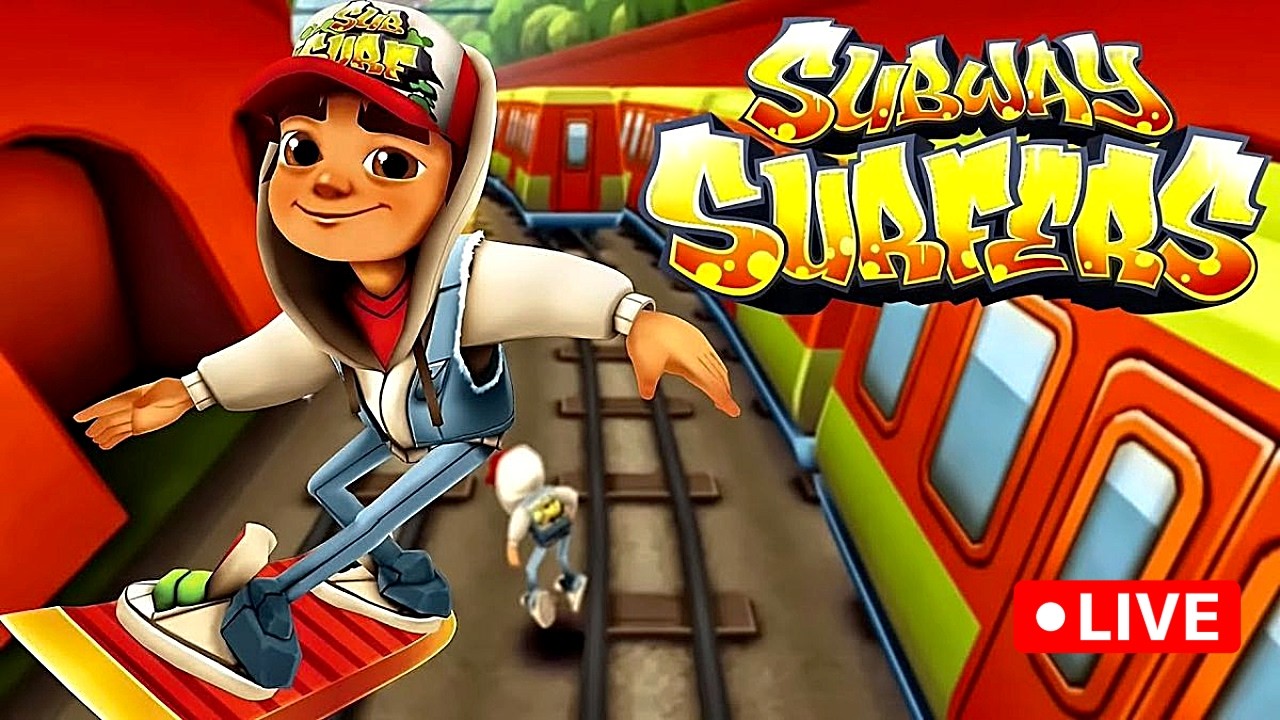 SUBWAY SURFER LIVE 🔴