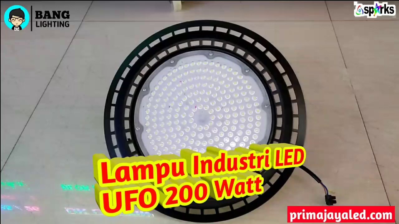 Lampu LED industri UFO 200 Watt - Prima Jaya LED