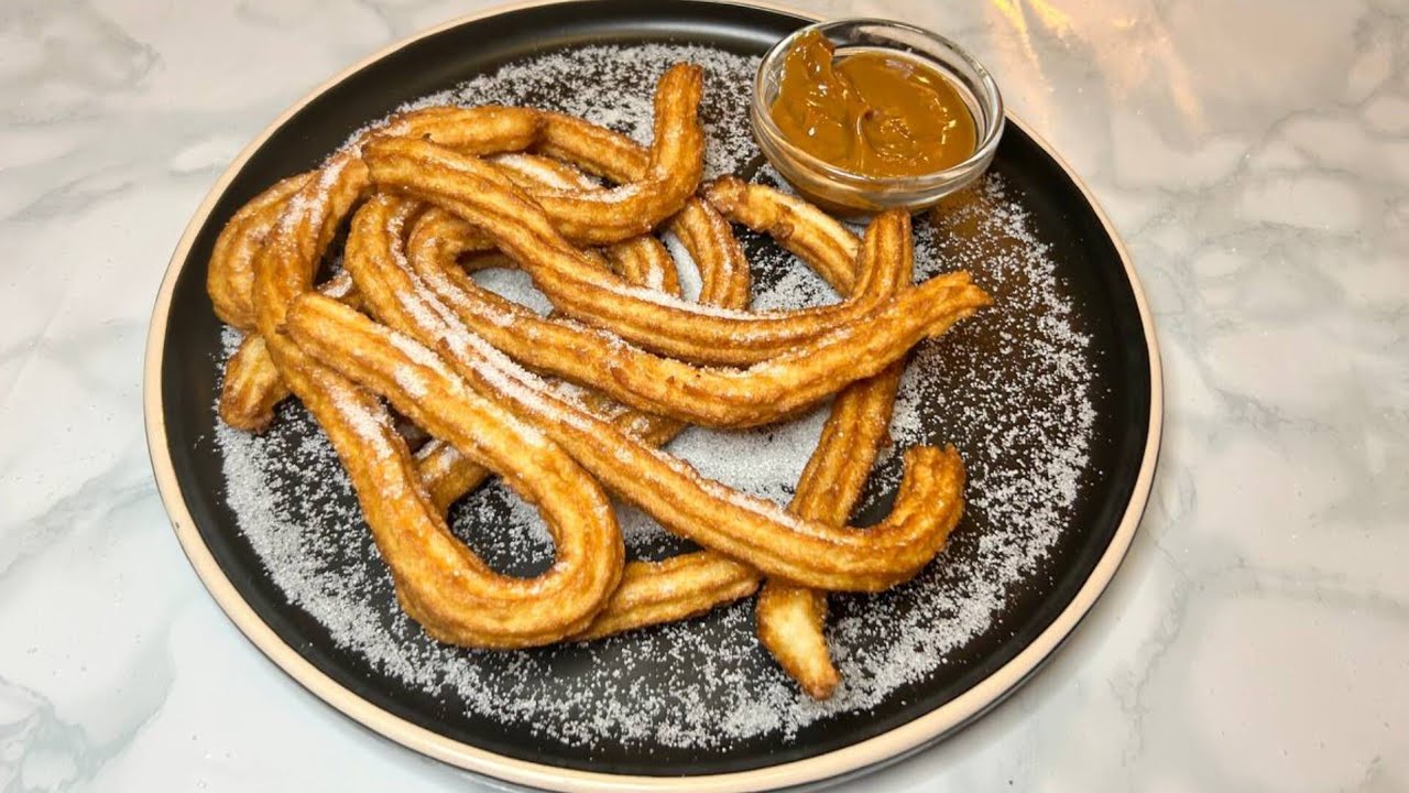 Como hacer Churros Caseros Deliciosos, receta f&aacute;cil y rapida de los mejores Churros que probaras!