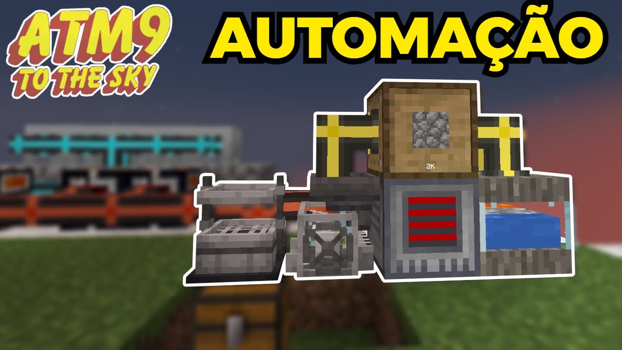 PRIMEIRAS AUTOMAÇÕES!!! ATM9 TTS #02
