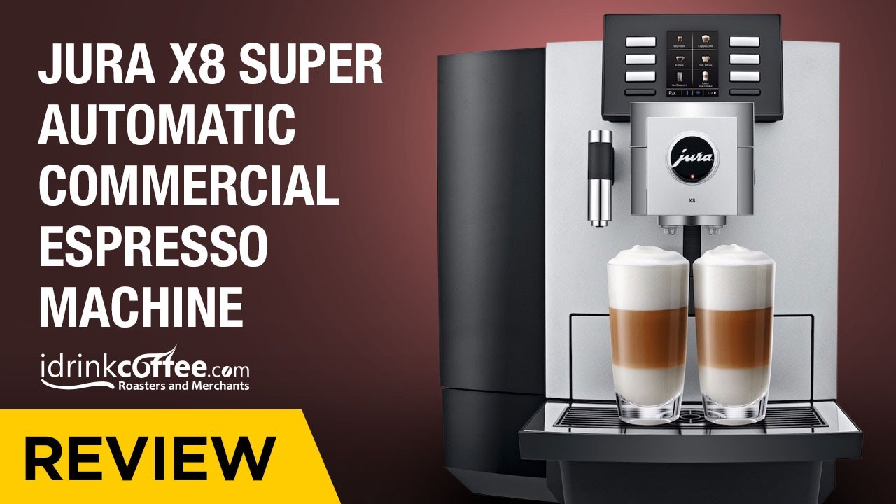 iDrinkCoffee.com Review - Jura X8 Super Automatic Commercial Espresso Machine