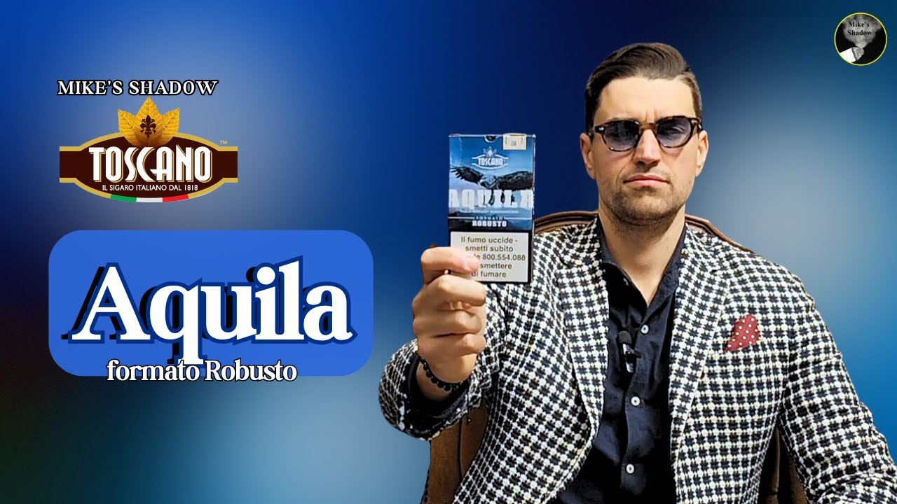 Fumo lento: Toscano Aquila formato Robusto | Mike's Shadow