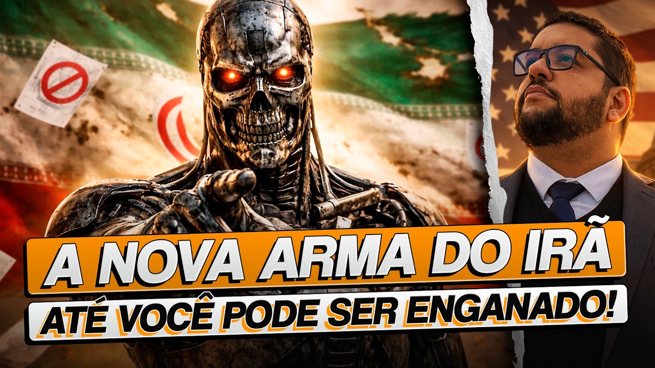 Irã e inteligência artificial: deep fake de IA decide o que milhões acreditam sobre o conflito