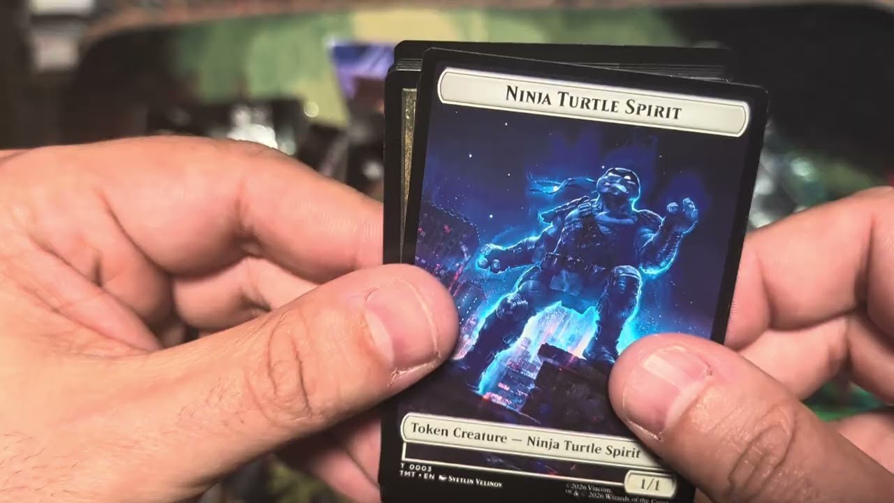 MTG TMNT Play booster opening. Can we pull some fire?