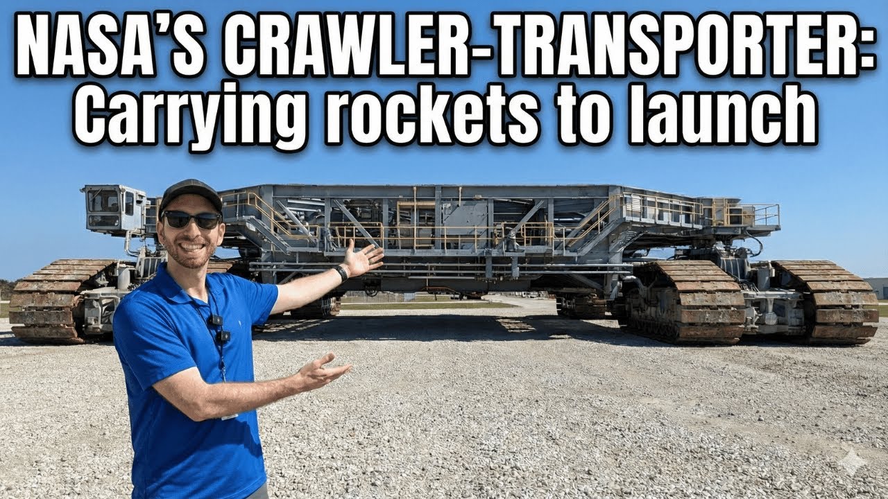 Onboard NASA's Crawler-transporter: From Apollo to Artemis