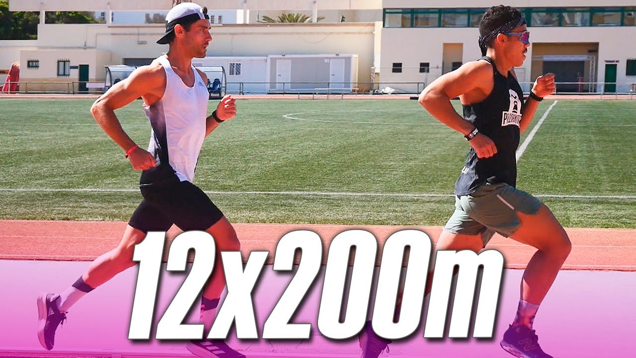 ENTRENAMIENTO DE SERIES EN PISTA CON ESTE ATLETA SUB21