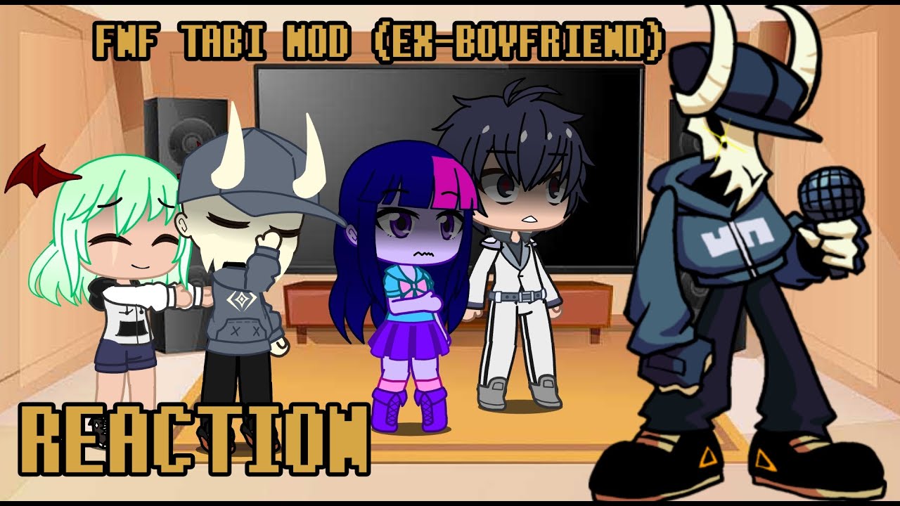 Characters react to FNF Tabi Mod (Ex-Boyfriend) || The Rookie J. (Read description)