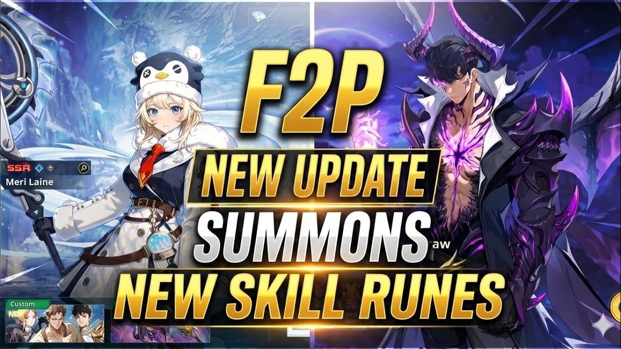 F2P MERI LAINE SUMMONS / 13K SKILL RUNE FUSION !! DID I GET LUCKY 😭 - [ Solo Leveling Arise ]