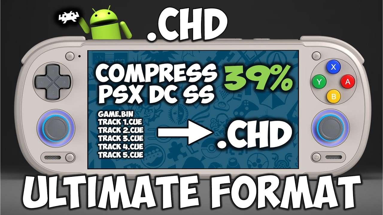 .CHD the ULTIMATE format! | Compress .bin .cue | PS1 / Saturn / Dreamcast