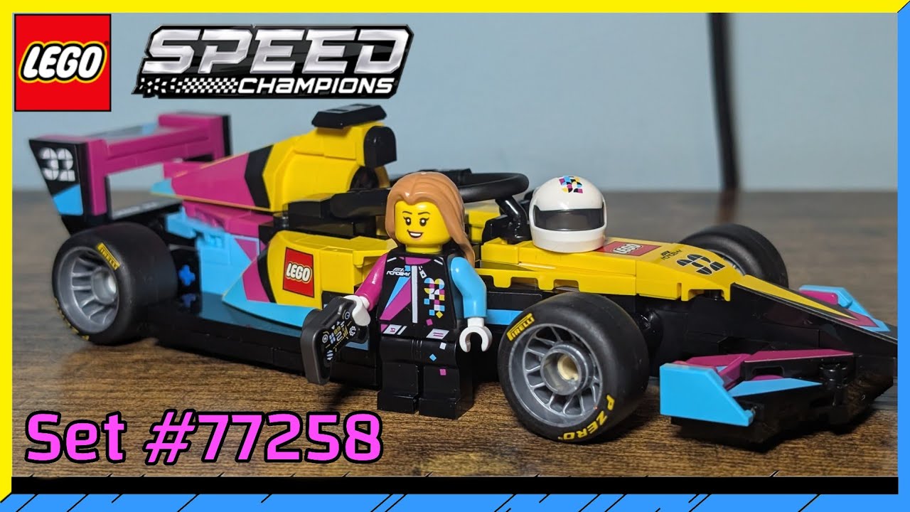 Lego Speed Champions *NEW* 2026 Review: F1 Academy LEGO Race Car #77258