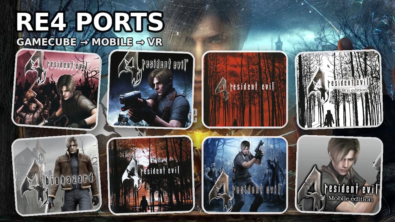 Evolution of Resident Evil 4 Ports 2003 - 2021 | All Resident Evil 4 Versions