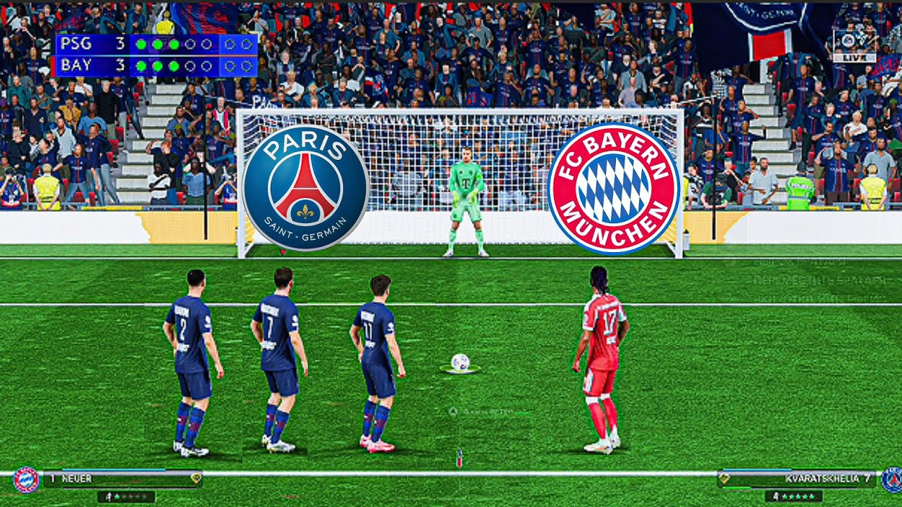 FC 26 UEFA Champions league Final Psg vs Bayern Munich Penalty shootout gameplay play station 5 