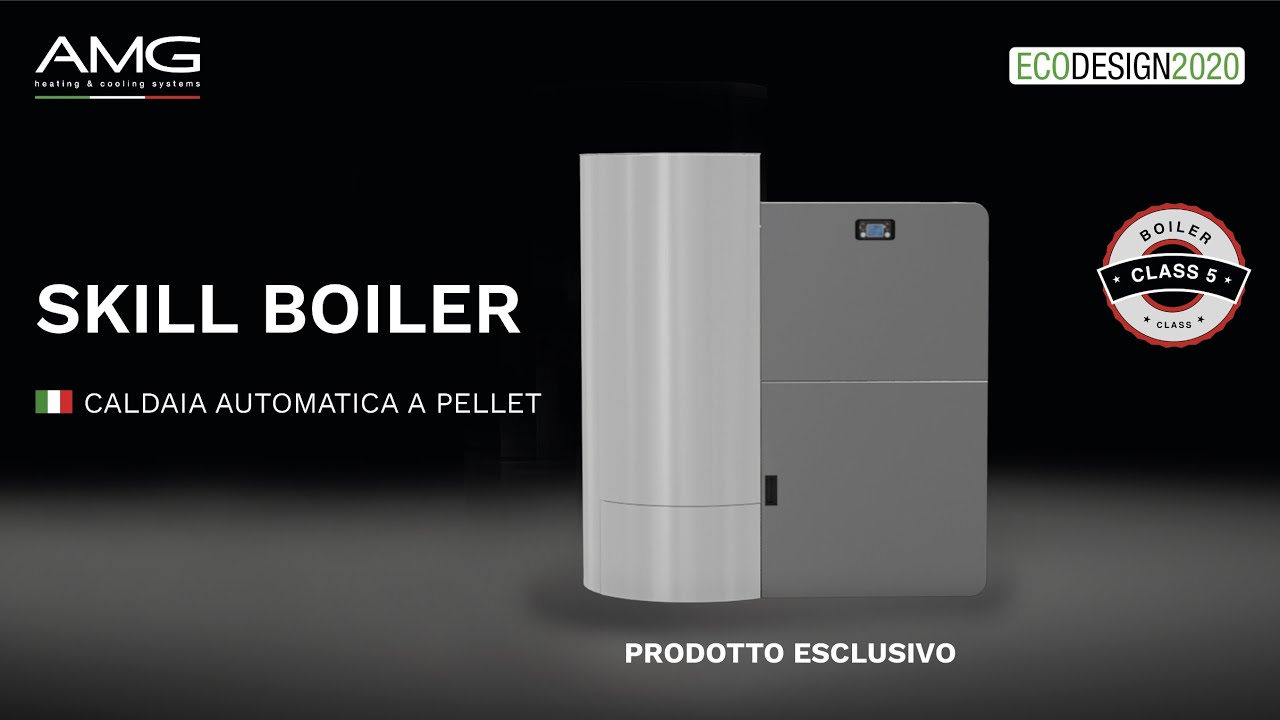 IT_SKILL BOILER: Caldaia completamente automatica a pellet