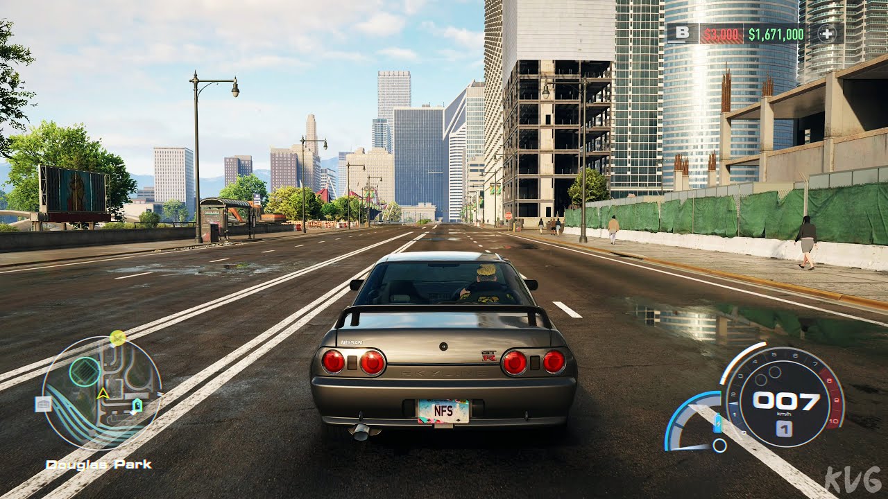 Need for Speed Unbound - Nissan Skyline GT-R V-Spec 1993 - Open World Free Roam Gameplay