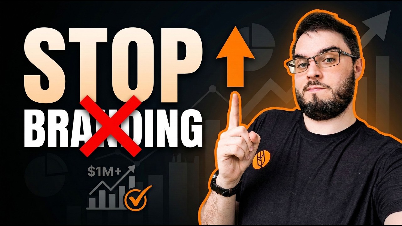 Branding Is a Waste of Time (Under $1M)