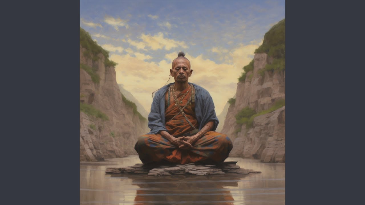 Zen Brushstrokes: Calm and Centered