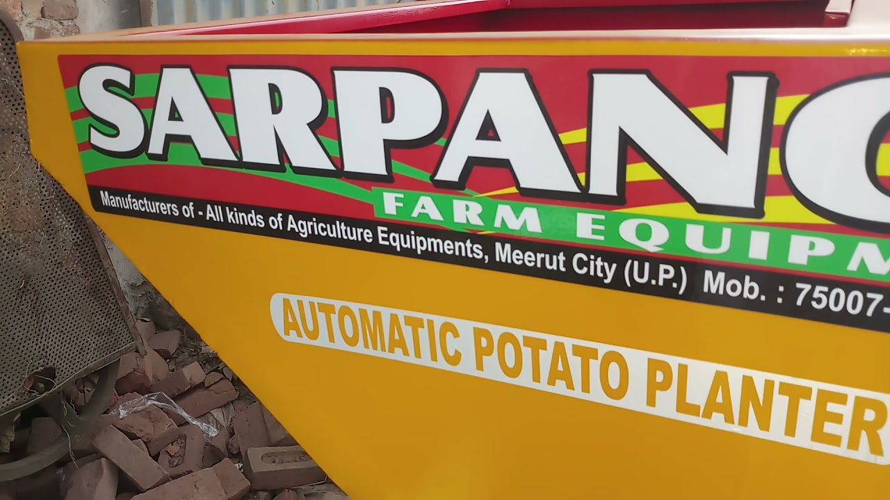 Sarpanch Farm Bed planter (Automatic potato planter)
