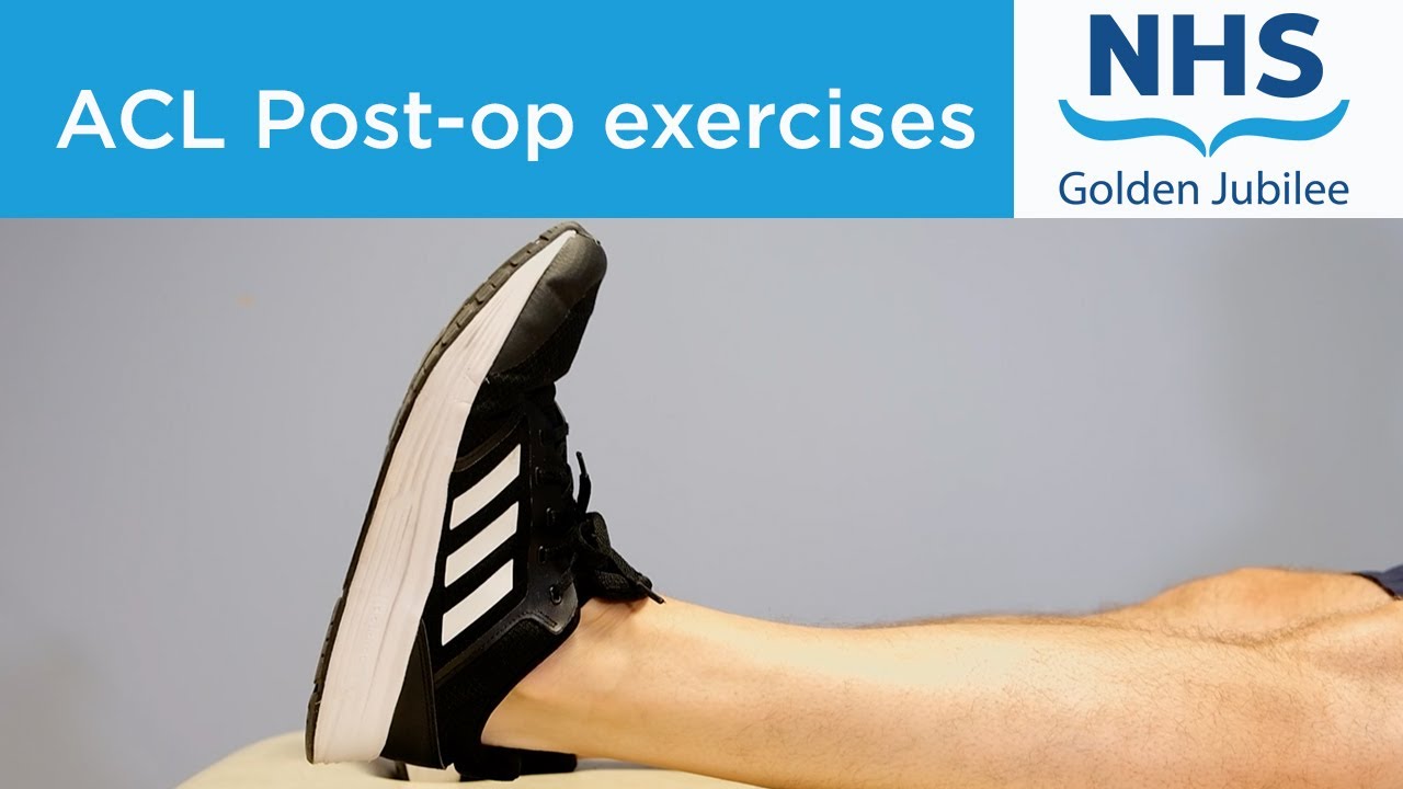 ACL exercises post-operation