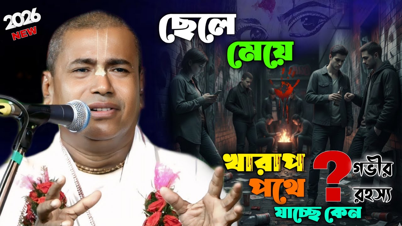 ছেলে মেয়ে খারাপ পথে যাচ্ছে কেন ? এজন্য কে দায় কিবলেন ! শ্যামসুন্দর দাস shaym sundar das  2026