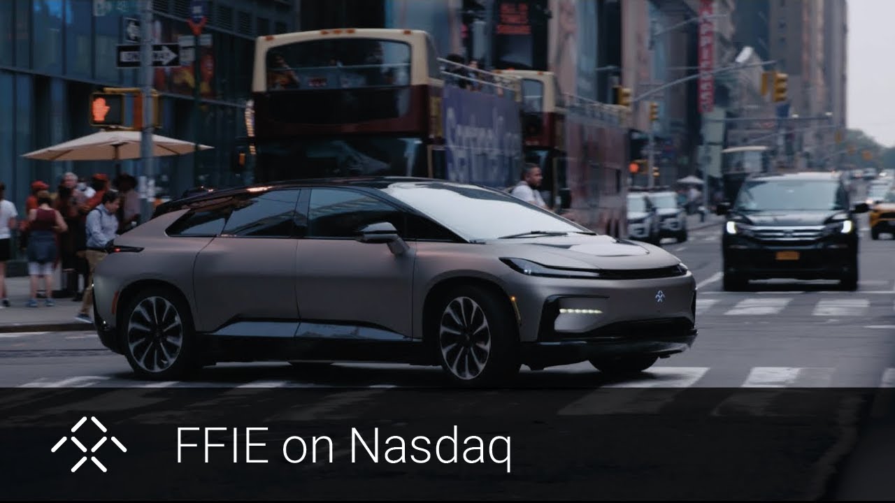 Celebrating FFIE on Nasdaq | Faraday Future | FF 91