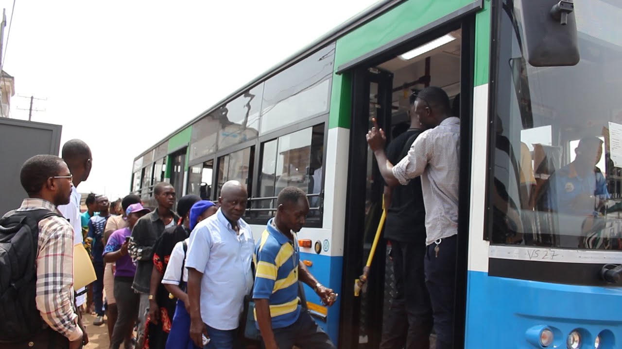 Talk To The Camera - Waka Fine Bus, East end Corridor - Sierra Leone