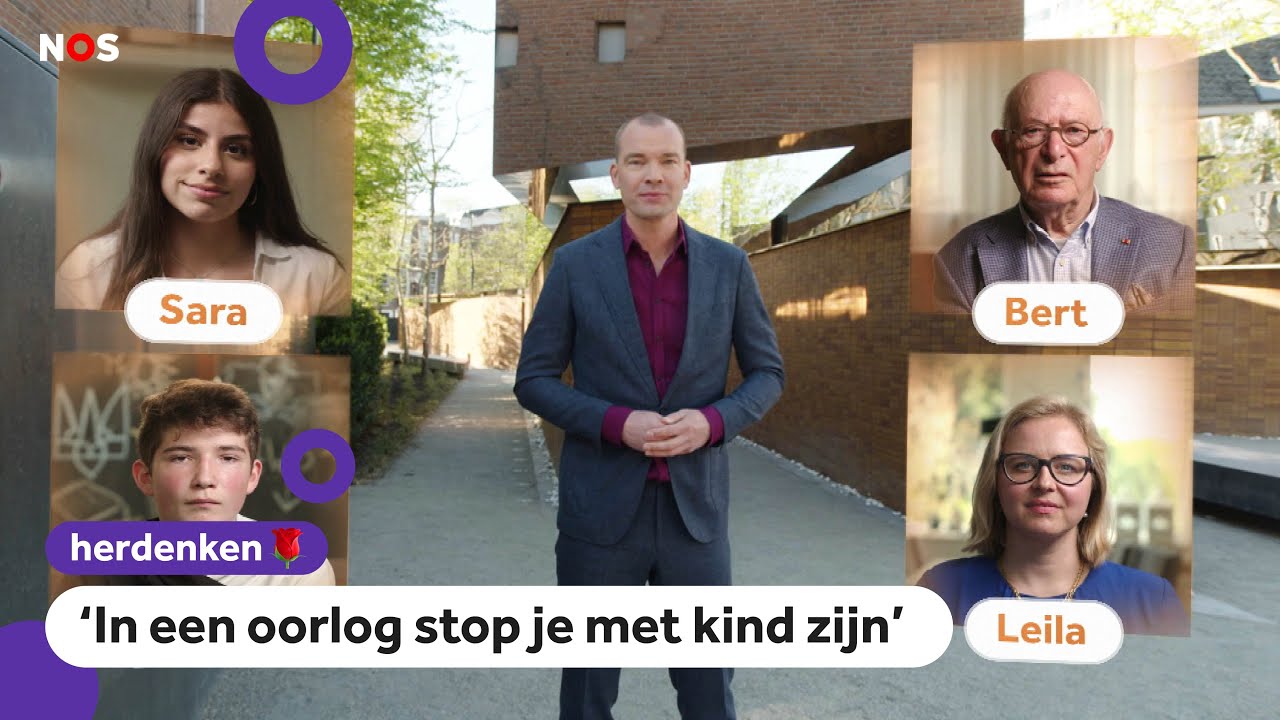 Het speciale NOS Jeugdjournaal over oorlog en herdenken