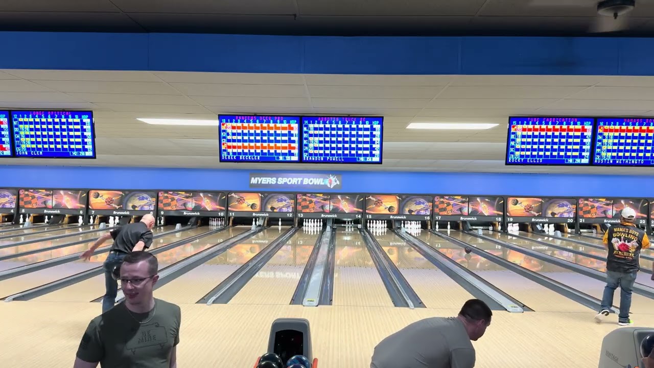 Tuesday Night League Bowling @ Myers Sport Bowl Game 1 January 6, 2026
