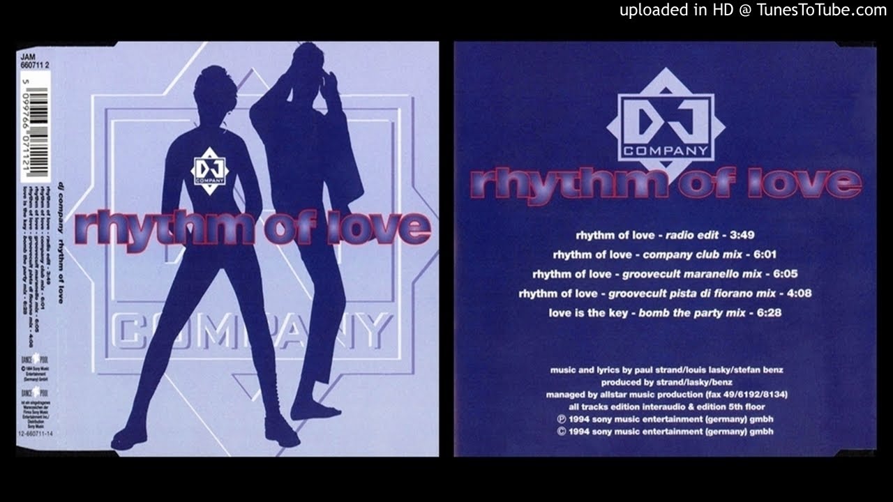DJ Company &ndash; Rhythm of Love (Company Club Mix &ndash; 1994)
