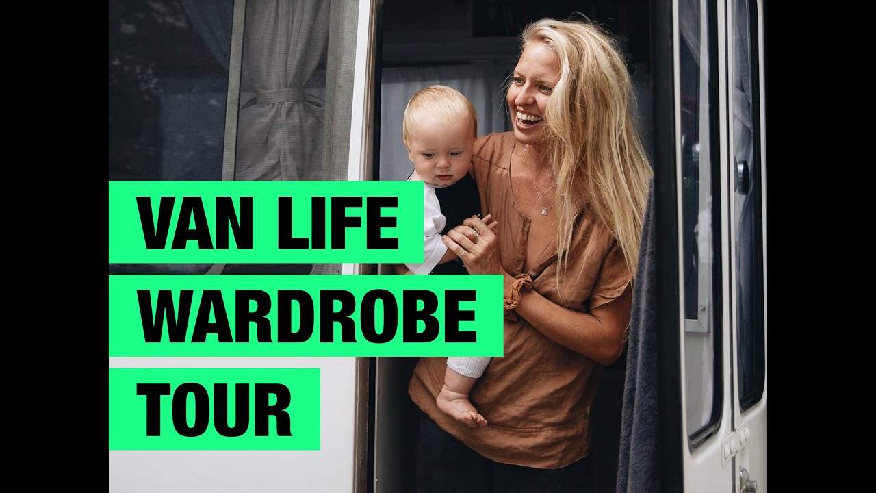 VAN LIFE // Minimalist Wardrobe While Living in a Bus