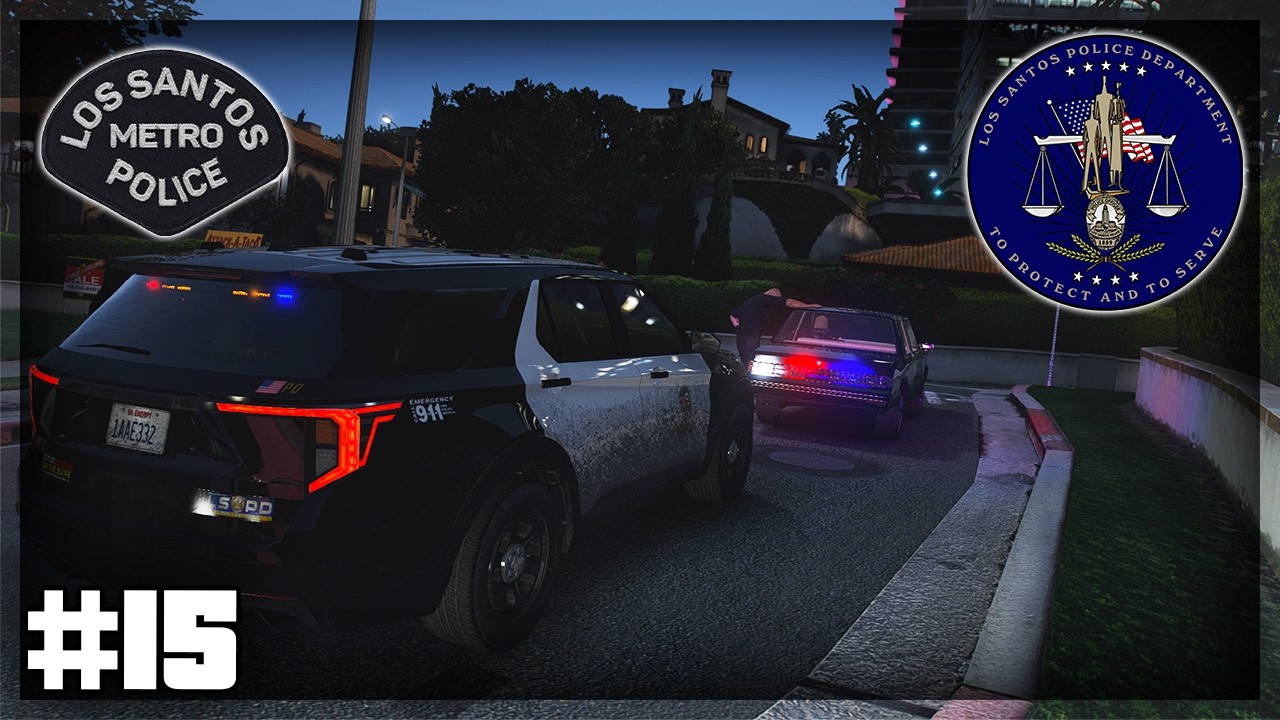 ZACZĄŁ ZWIEWAĆ NA PIECHOTĘ | KRONIKI LSPD | GTA RP #15