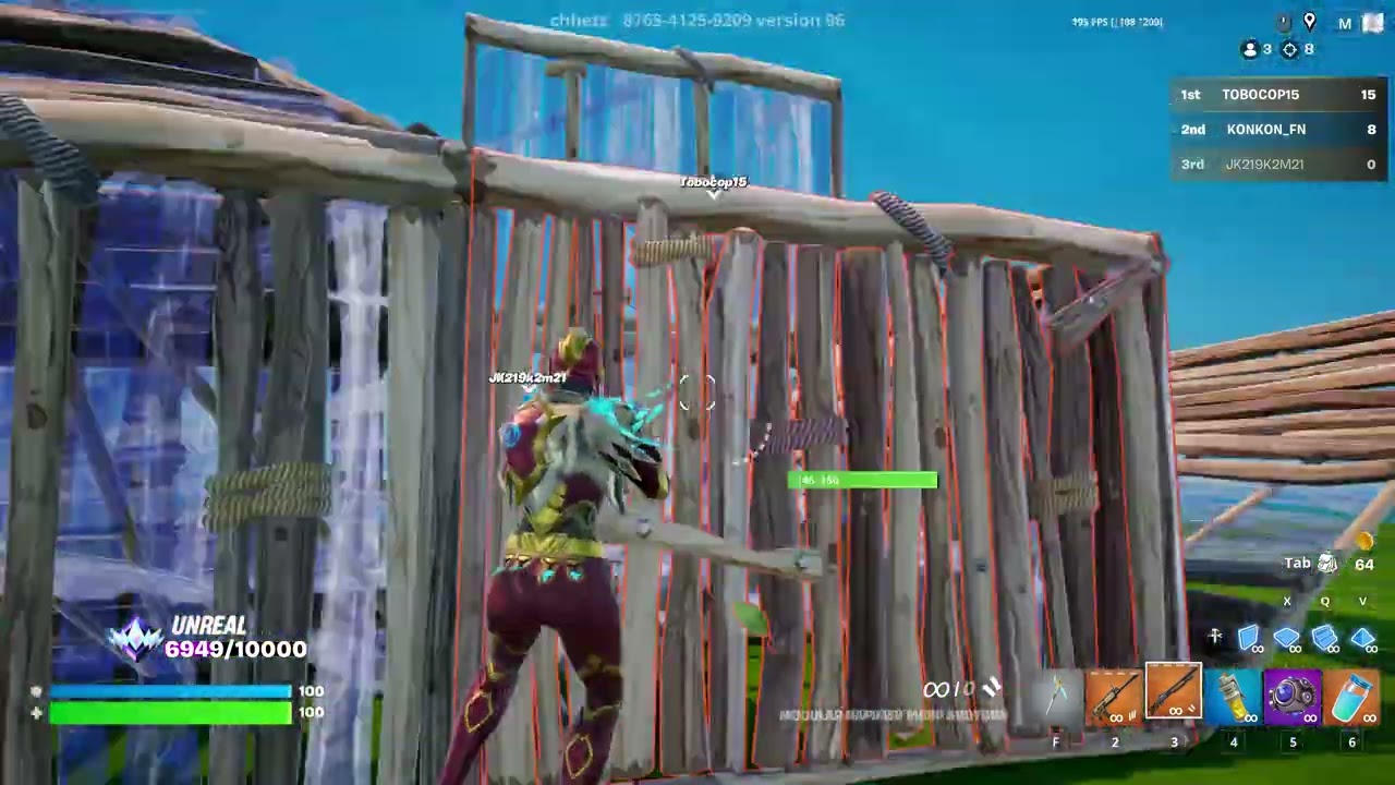 Fortnite   1v1v1 gameplay