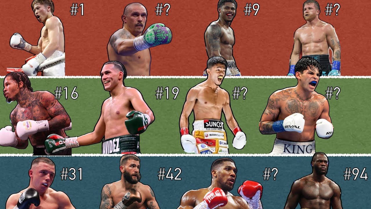 The 100 Best Boxers In The World Pound For Pound 2025