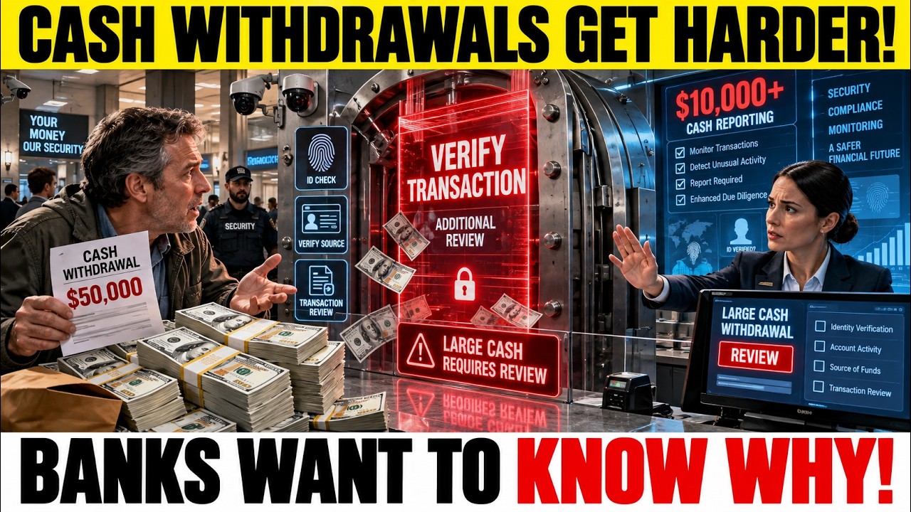 Why It's Getting Harder to Withdraw Large Amounts From Your Bank &mdash; Here's Why
