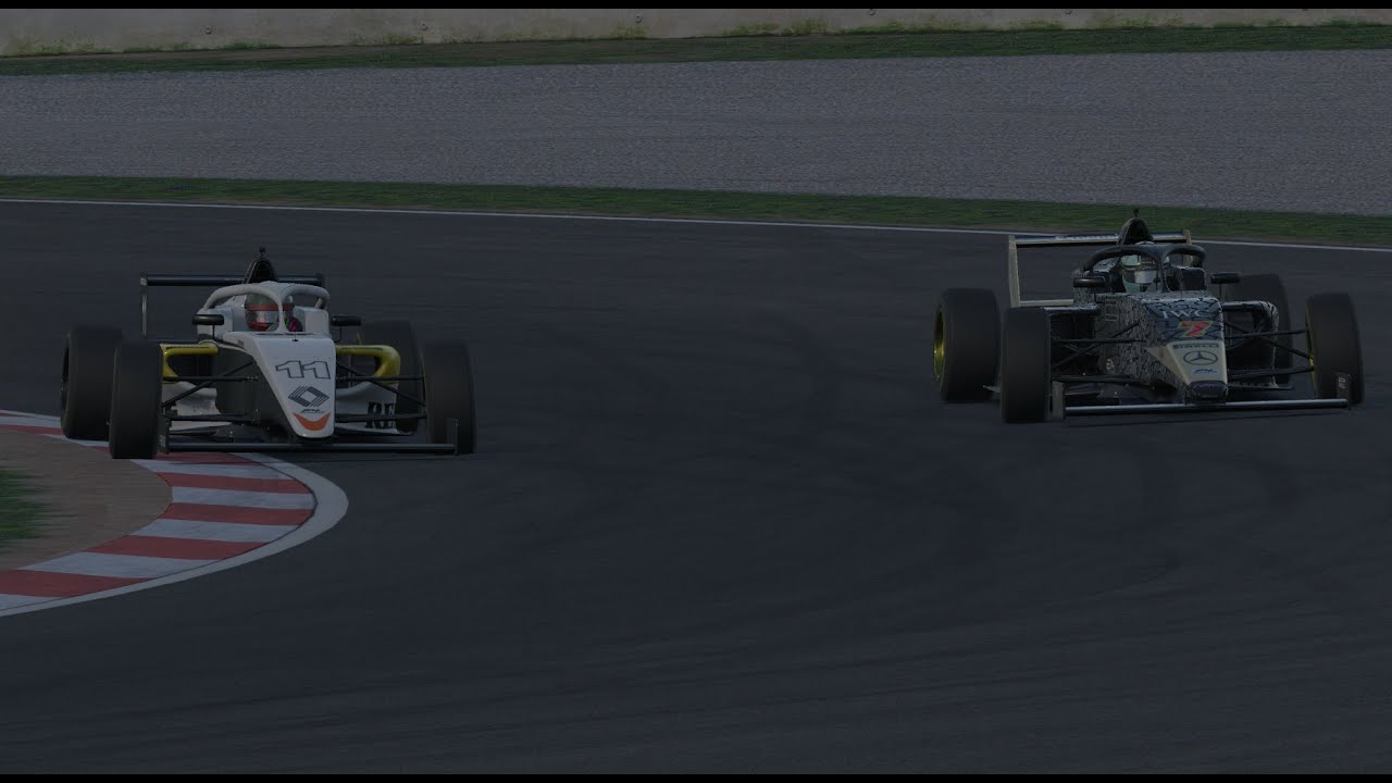 iRacing Motorsport Simulator - FIA F4 (fixed setups) -Barcelona Grand Prix - 15 min race