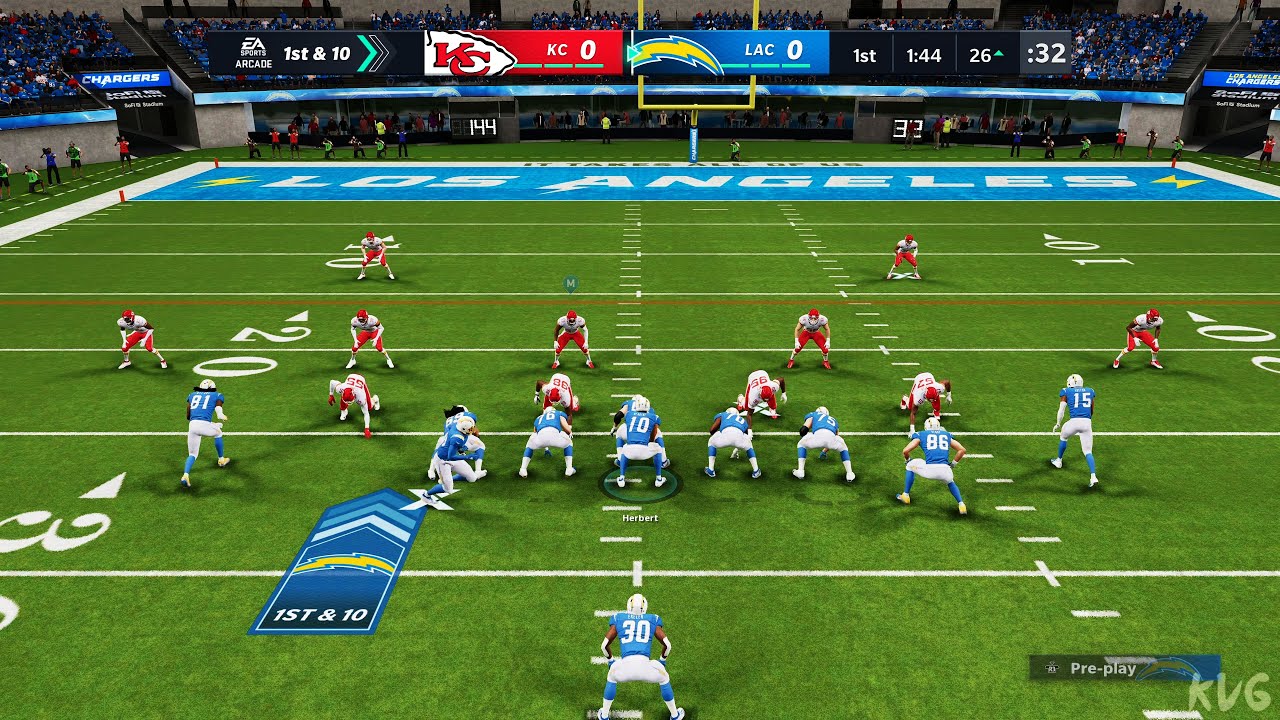 Madden NFL 21 - Kansas City Chiefs vs Los Angeles Chargers - Gameplay (PS5 UHD) [4K60FPS]