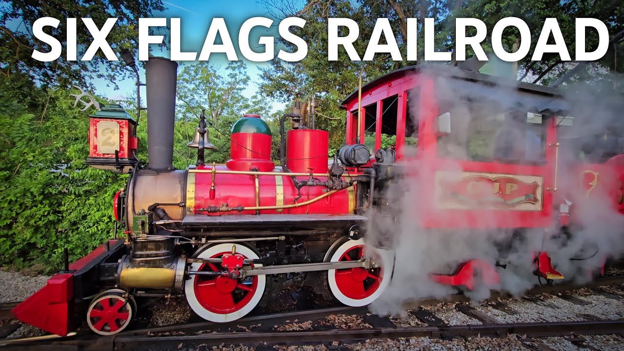 Six Flags Railroad - POV - Six Flags over Texas