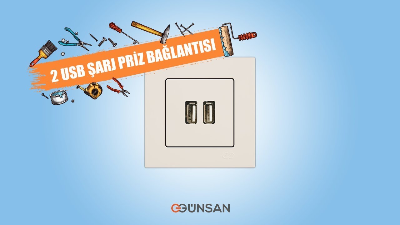 Günsan'la 2 USB Şarjlı Priz Bağlantısı Nasıl Yapılır?