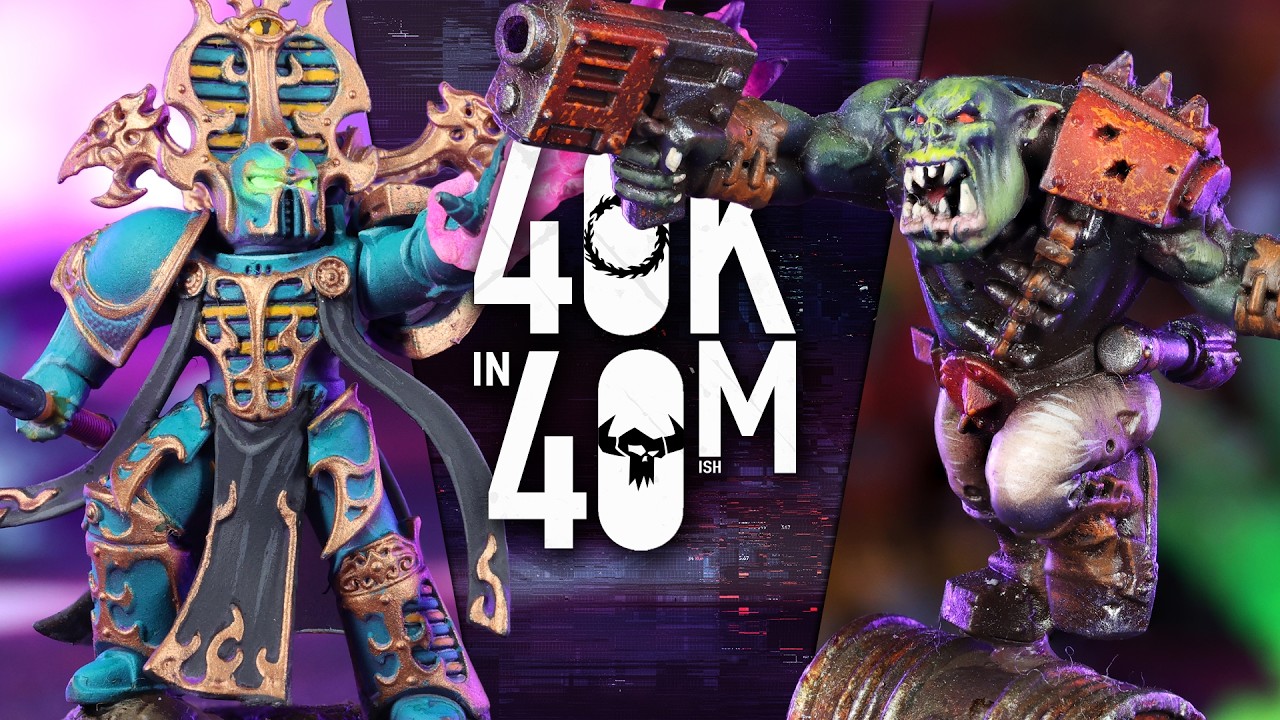 Thousand Sons vs Orks. The next step in the Gauntlet! Warhammer 40k in 40m Battle Report