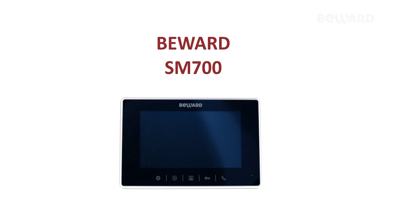 Обзор SIP-монитора BEWARD SM700, экран 7