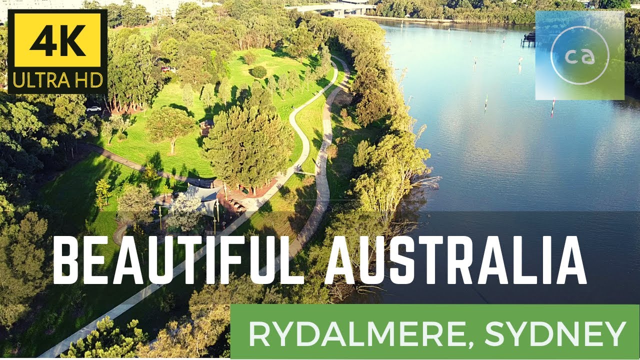 [4K UHD] Rydalmere & Parramatta River - nature, relaxation, calming, study music
