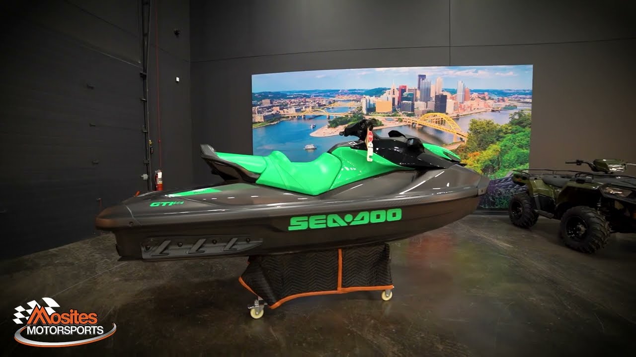 New 2026 Sea-Doo GTI SE 130 iBR Tech Audio iDF iBR Personal Watercraft For Sale In Pittsburgh, PA