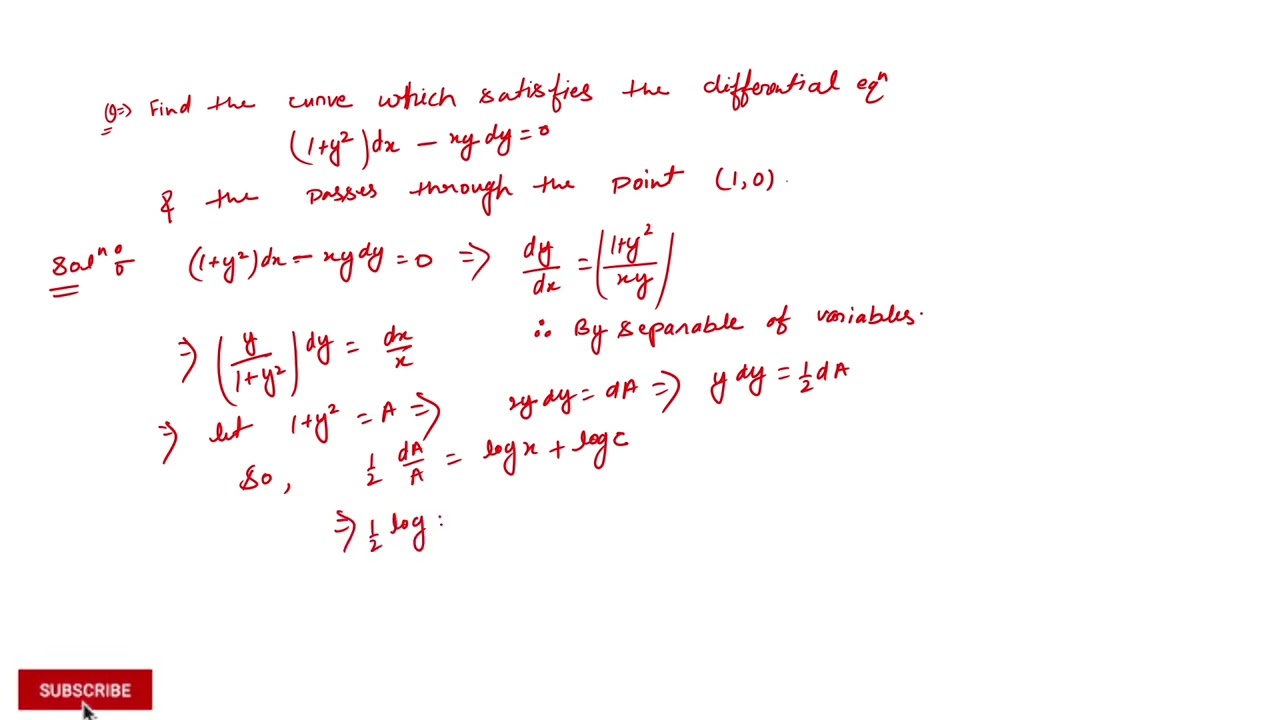 Question solution differential equations 🎉✨✨ B.sc mathematics 