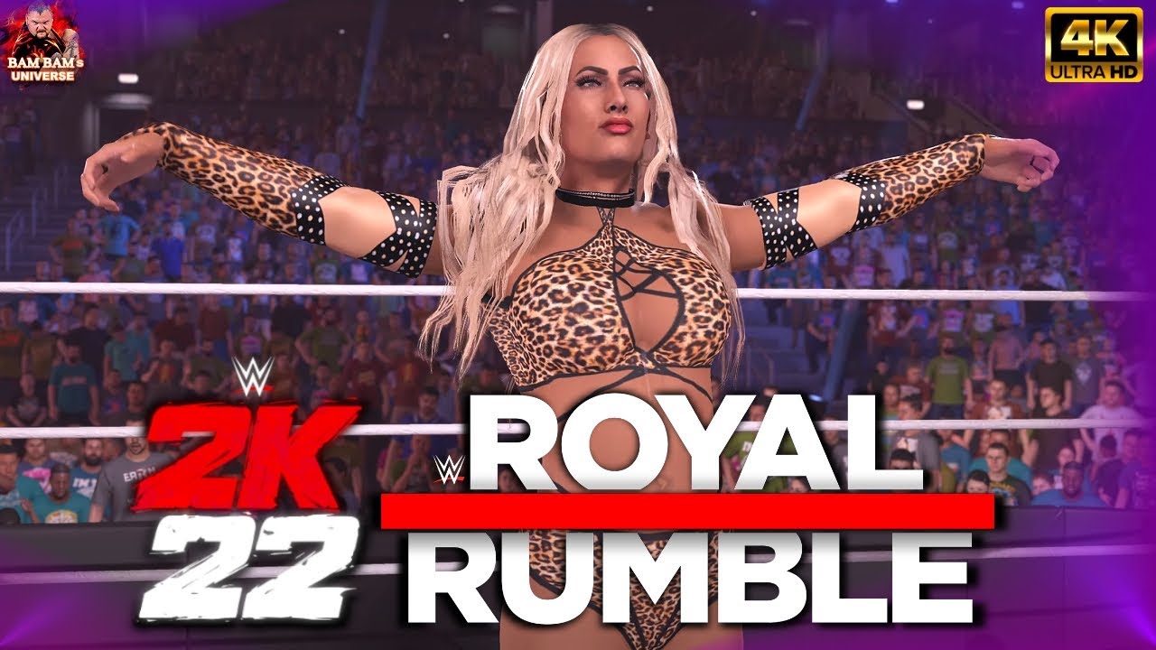 WWE 2K22 - 30 WOMEN ROYAL RUMBLE [4K PS5 GAMEPLAY]