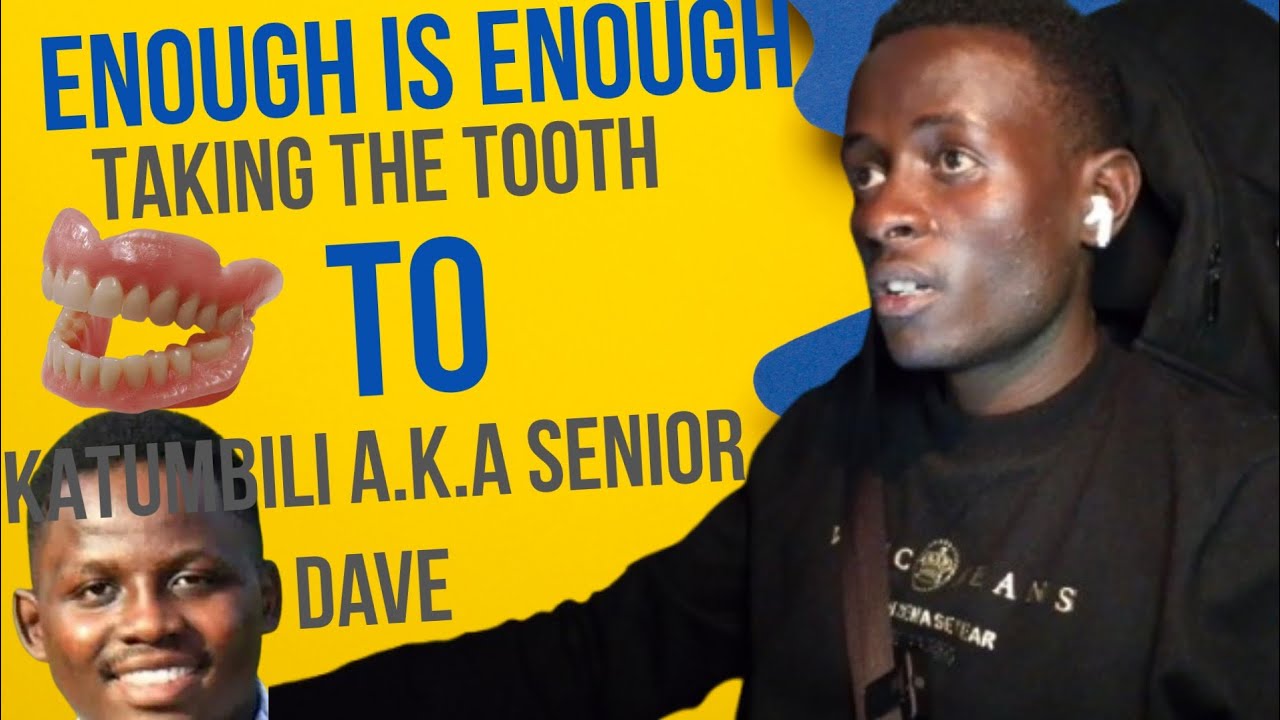 Enough for this tooth thing Senior Dave kujia jino lako na unilipie my balances @MalaikaKNorway 