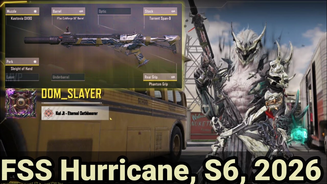 FSS Hurricane в рейтинговом мультиплеере 6-го сезона CoD Mobile