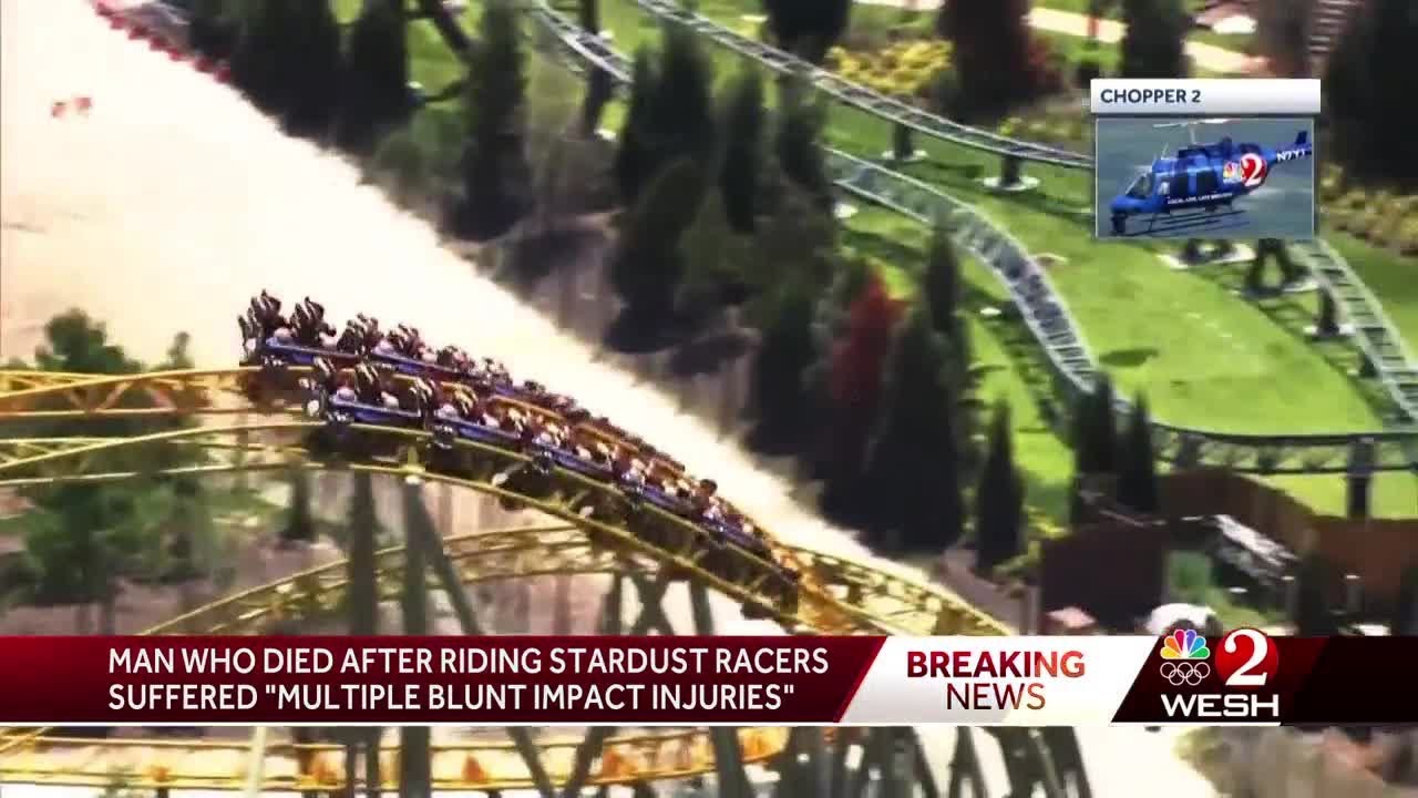 Man who died after riding Stardust Racers at Epic Universe suffered 'multiple blunt impact injuries'